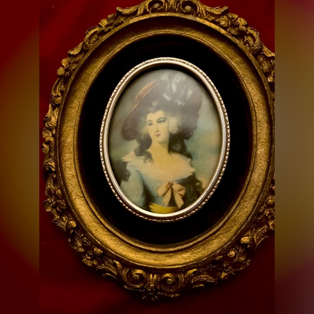 Antique Thomos Cainsborough Pic Of Lady Sheffield